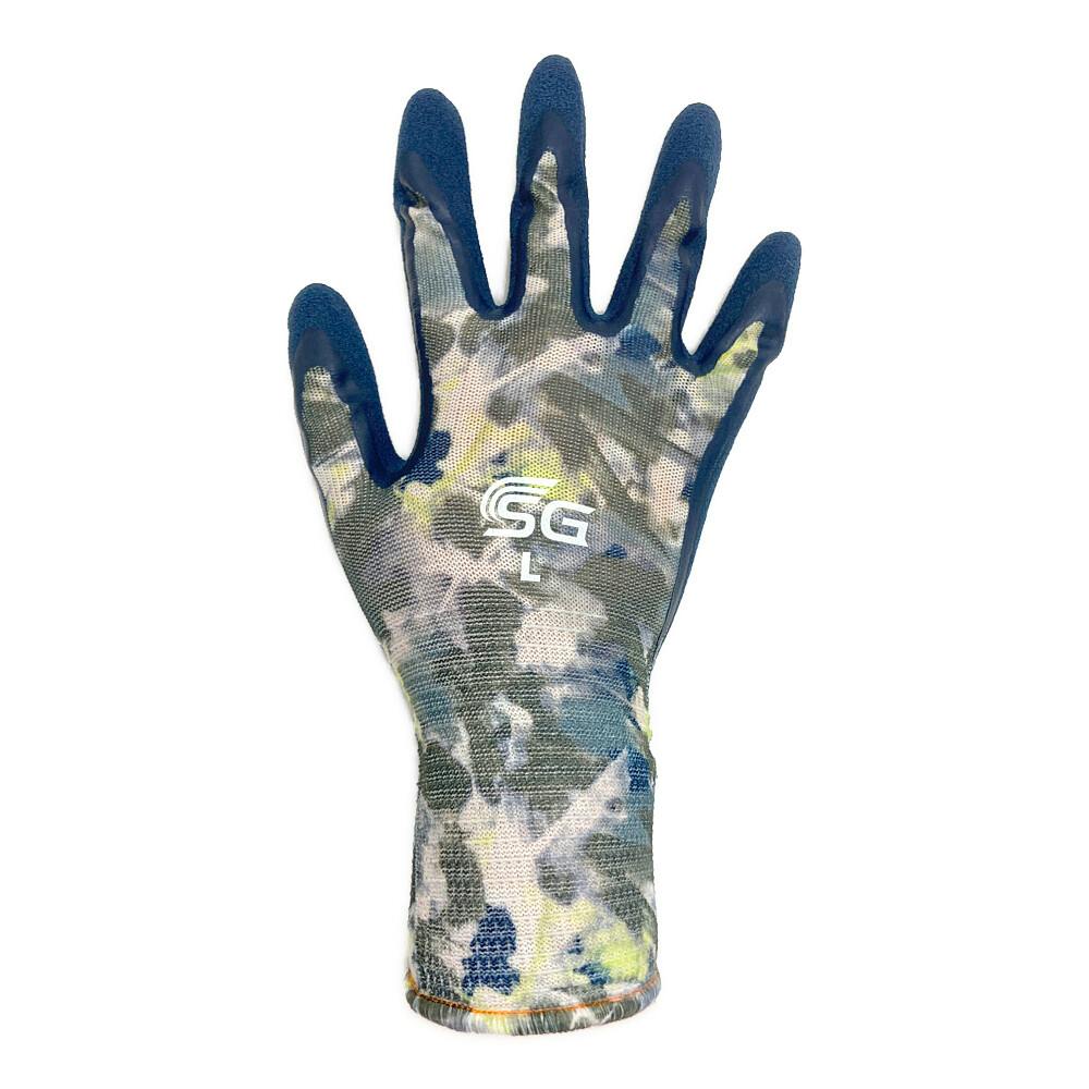 TOWA 天然ゴム背抜き手袋 SG L グレー SG-R107 | 作業着・作業服・安全