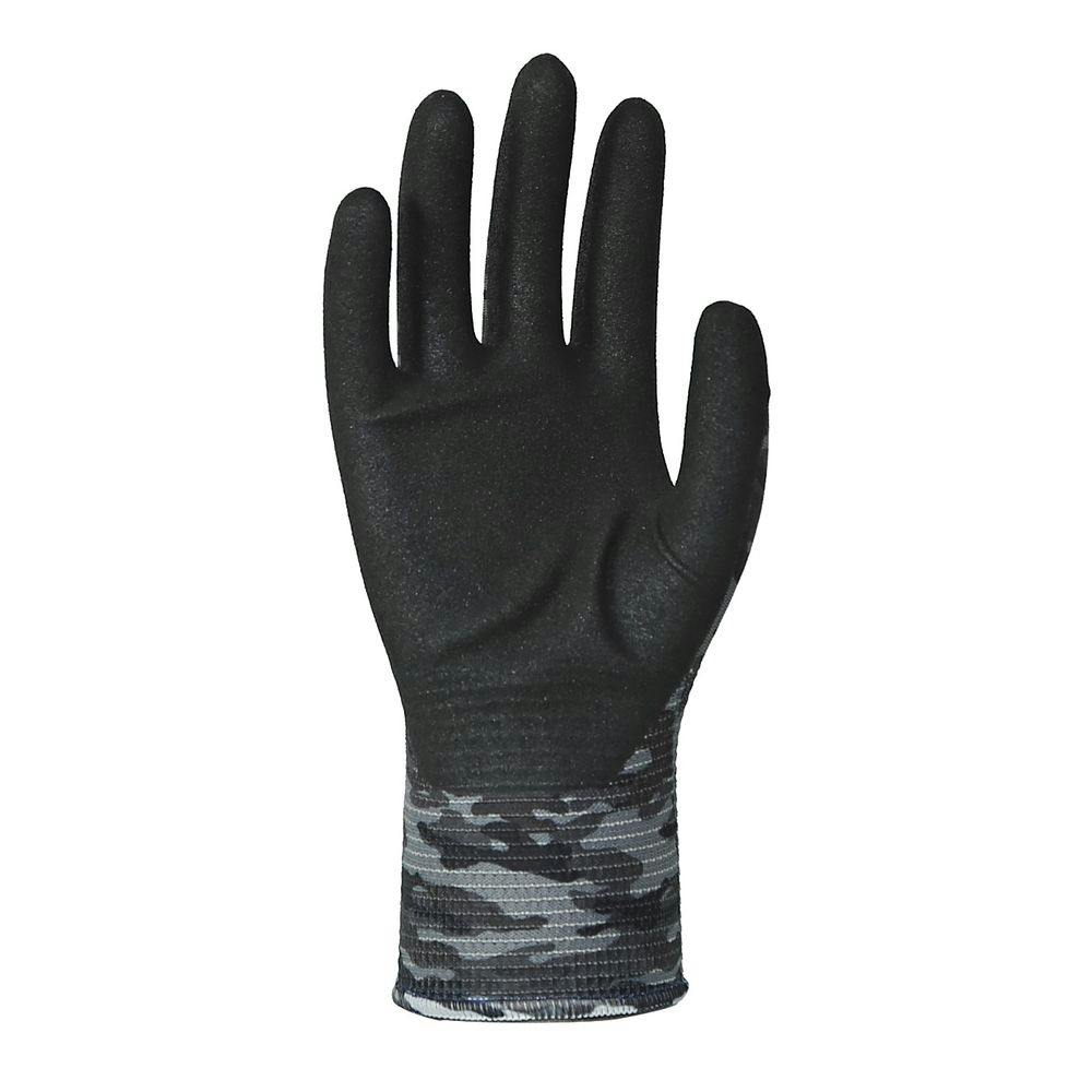 ビビンバ 手袋 Amazon.co.jp: ZXKYZR8 グレー塗装手のひら作業用手袋、滑り止め