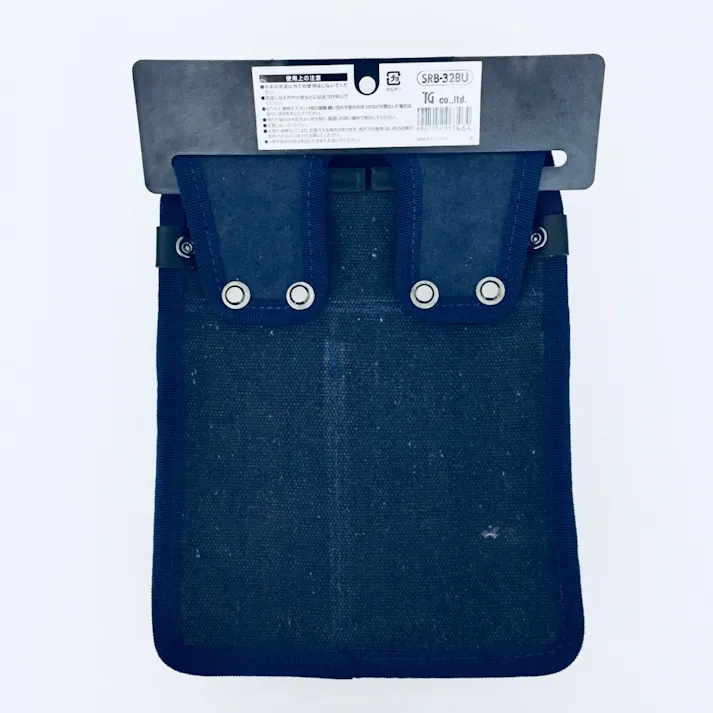 侍BLACK 帆布電工腰袋 大 青 SRB-32BU