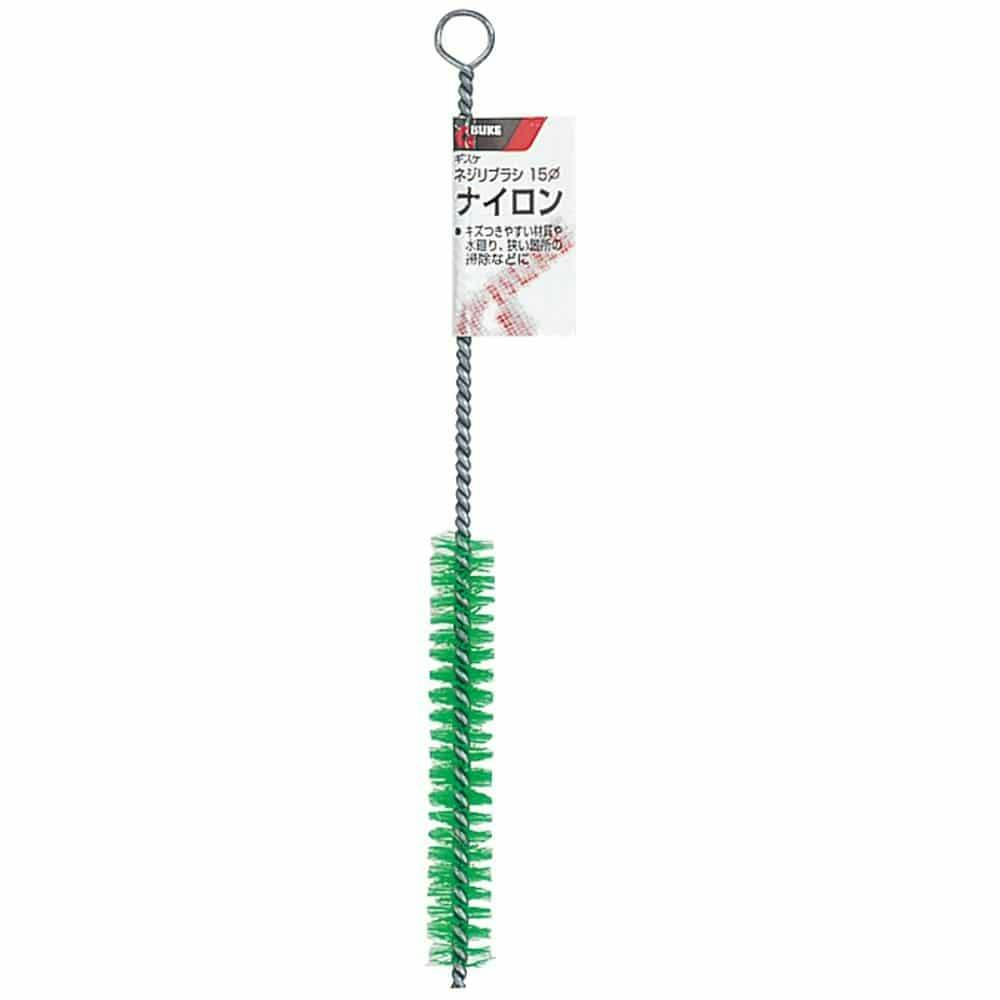 竹4 竹ブラシ 尺一 曲り 4行 | ペンキ（塗料）・塗装用品 通販