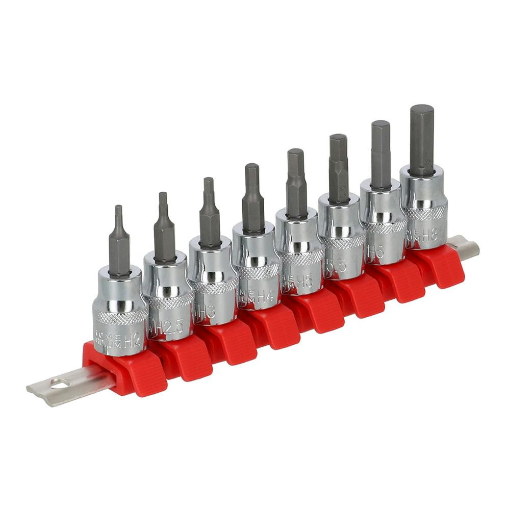 TKG 六角ビットソケットセット 8pcs 9.5mm角 | 作業工具・作業