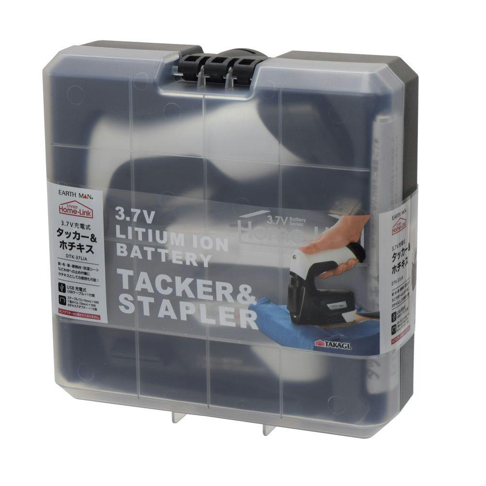 EARTH MAN 3.7V充電式タッカー DTK-37LiA | 電動工具 通販