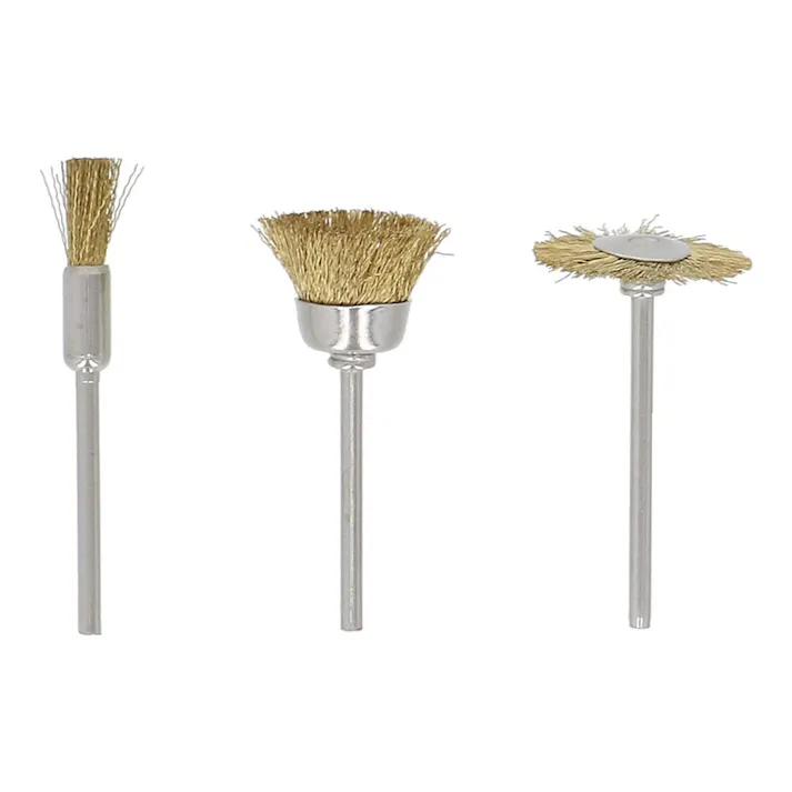 EARTH MAN 真鍮ブラシ HRB-20 3本組