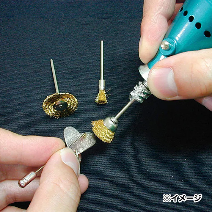 EARTH MAN 真鍮ブラシ HRB-20 3本組