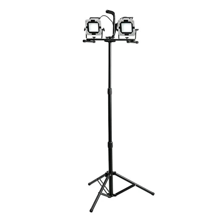 EARTH MAN LEDワークライト スタンド式 ダブル 15W WLT-15LW