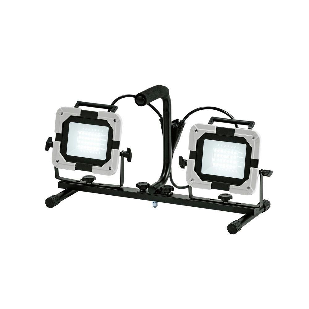 EARTH MAN LEDワークライト スタンド式 ダブル 15W WLT-15LW | 作業