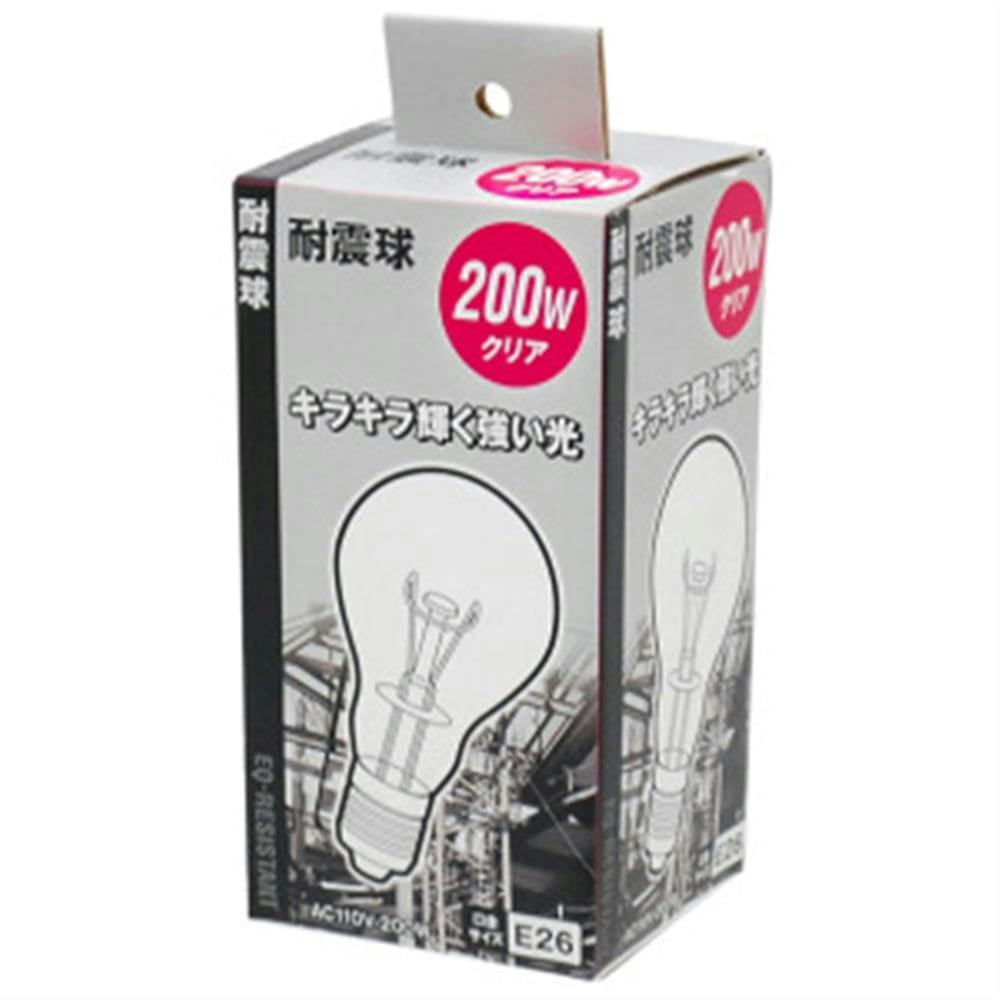 EARTH MAN 耐震球 200W E26 作業灯 EARTH MAN 耐震球 200W E26 作業灯
