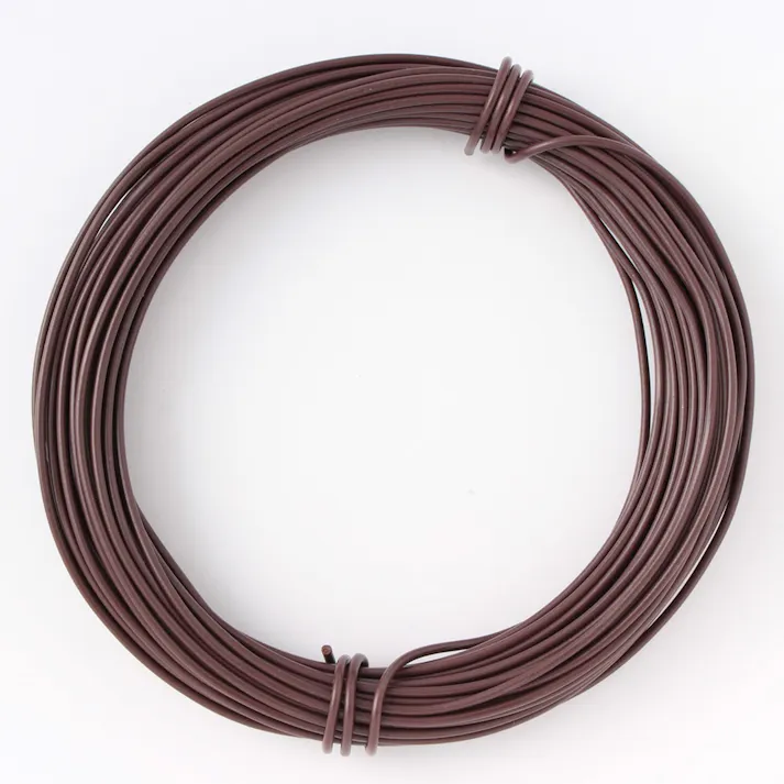 SG ソフトワイヤー 約15m 茶