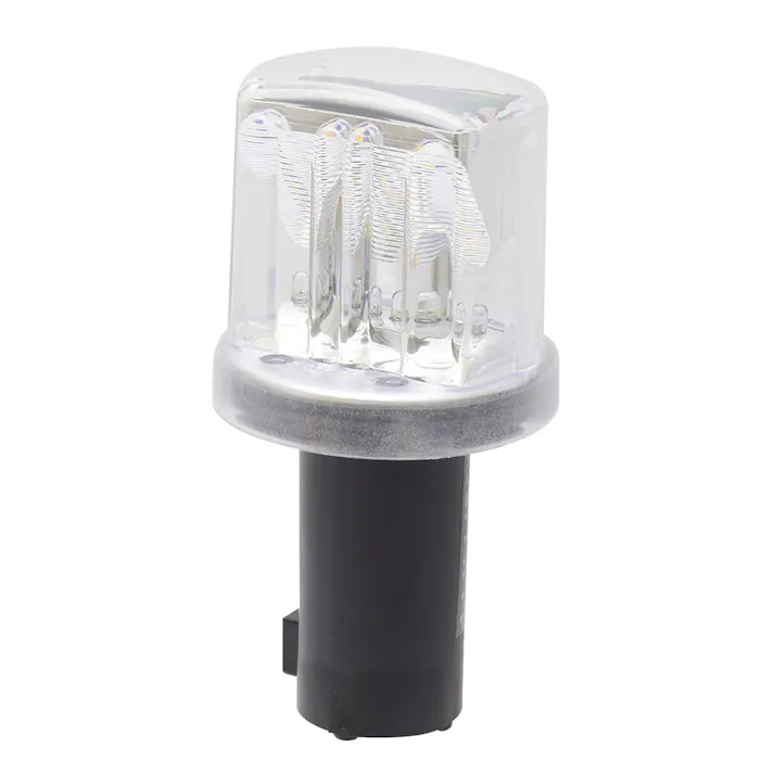 ソーラーLEDフラッシュライト ミニ レッド&ブルー FLT-111RB