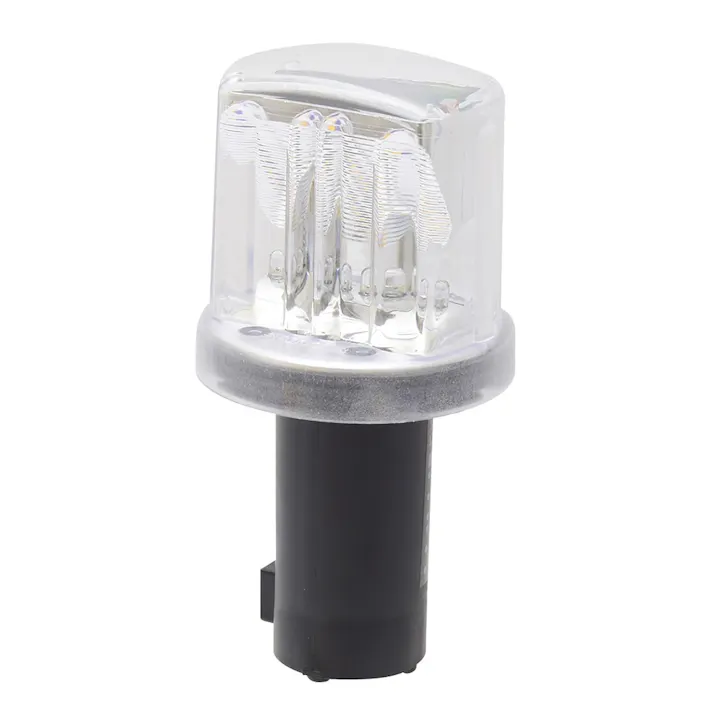 ソーラーLEDフラッシュライト ミニ レッド&ブルー FLT-111RB