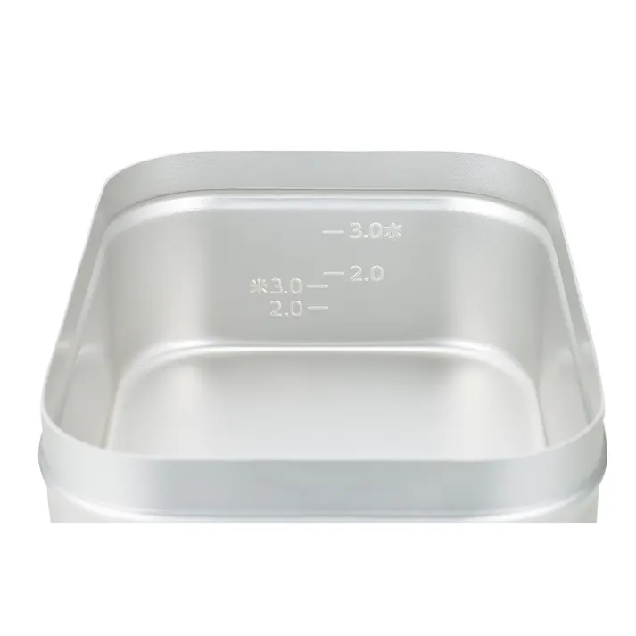 KANUCHI メスティン 4合用 目盛り付き