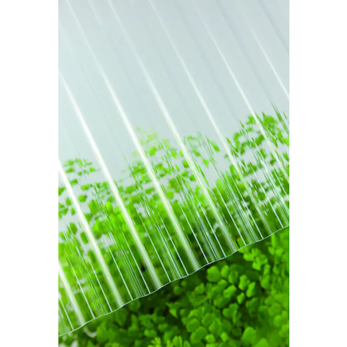 【CAINZ-DASH】タキロンシーアイプラス ポリカ波板熱線カット 32波 6尺 4010クリアスモーク 235624【別送品】