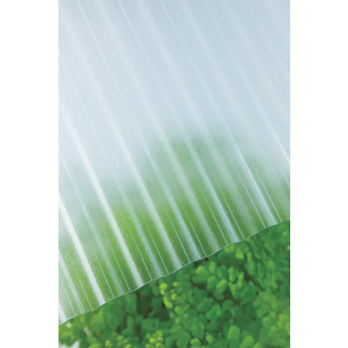 【CAINZ-DASH】タキロンシーアイプラス ポリカ波板熱線カット 32波 7尺 4010クリアスモーク 235723【別送品】