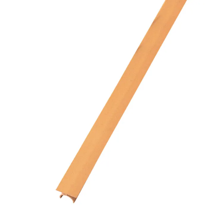 デッキ材溝カバー 12尺(幅2.5×奥行3×高さ365cm) 木目調【SU】