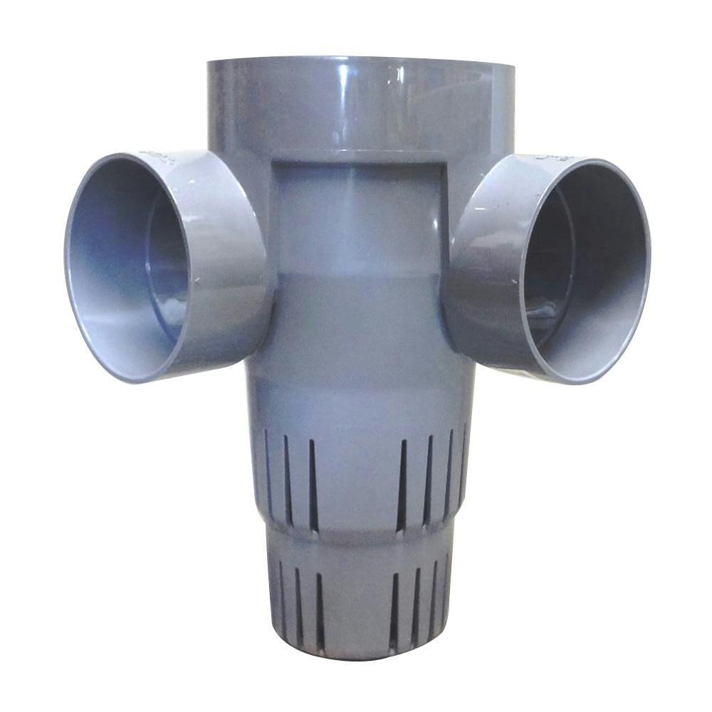 塩ビ製雨水浸透ます 90度曲り 100-150