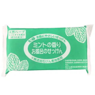 ミントの香り お風呂のせっけん 3個入り