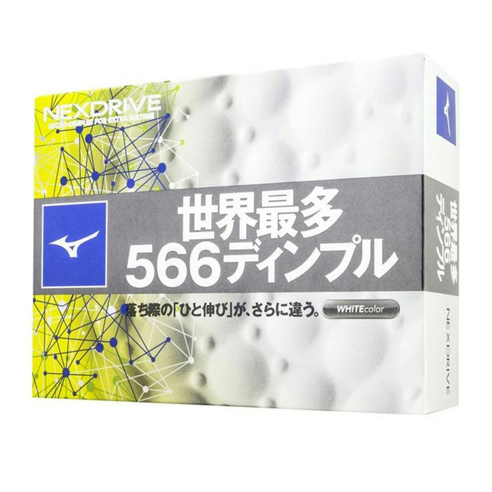 ミズノ ゴルフボール NEXT DRIVE ホワイト 12球