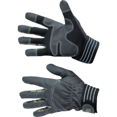 【CAINZ-DASH】富士手袋工業 合皮手袋　ブレリスストロングキャッチ　グリーン迷彩　Ｍ 028-GR-M【別送品】