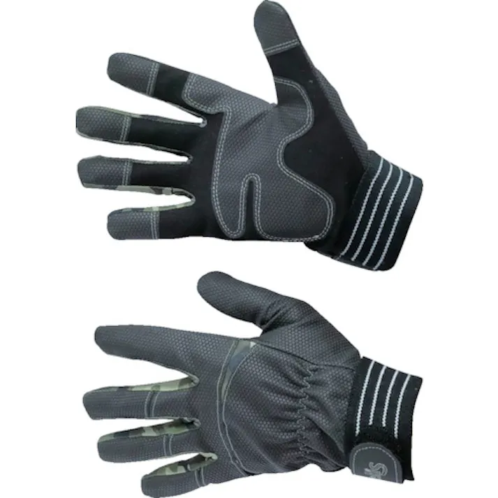 【CAINZ-DASH】富士手袋工業 合皮手袋 ブレリスストロングキャッチ グリーン迷彩 M 028-GR-M【別送品】
