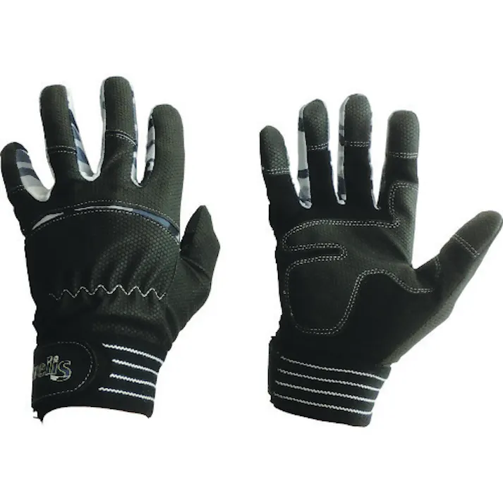 【CAINZ-DASH】富士手袋工業 合皮手袋 ブレリスストロングキャッチ ブルー迷彩 M 028-BL-M【別送品】