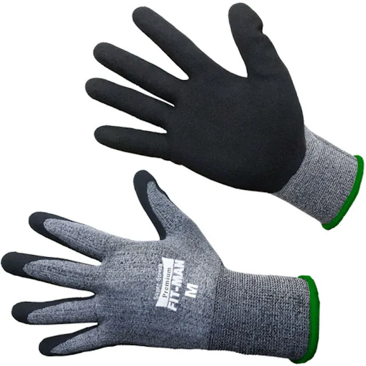 【CAINZ-DASH】富士手袋工業 プレミアムフィットマン 黒 M 25-13-M【別送品】