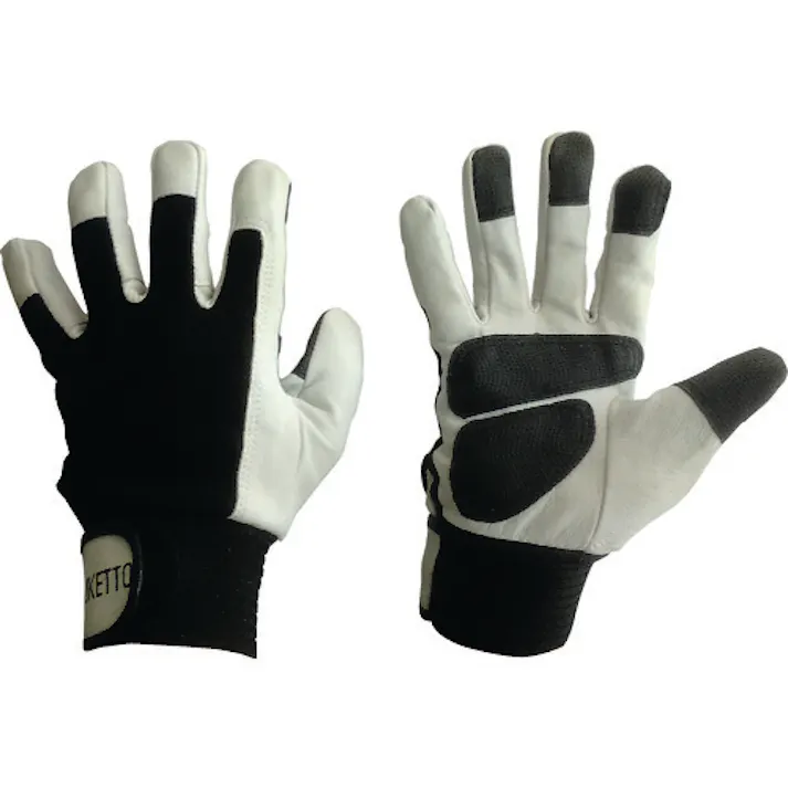 【CAINZ-DASH】富士手袋工業 豚本革手袋 トンクレグリップ L 664-L【別送品】