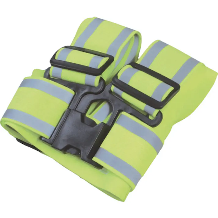 【CAINZ-DASH】富士手袋工業 伸縮安全テープベスト 50mm 8272-YE【別送品】