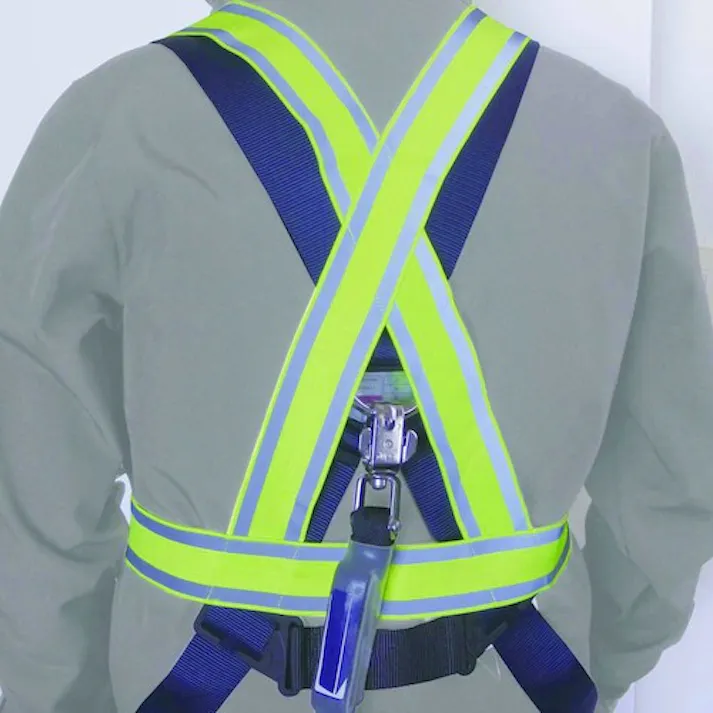 【CAINZ-DASH】富士手袋工業 伸縮安全テープベスト 50mm 8272-YE【別送品】