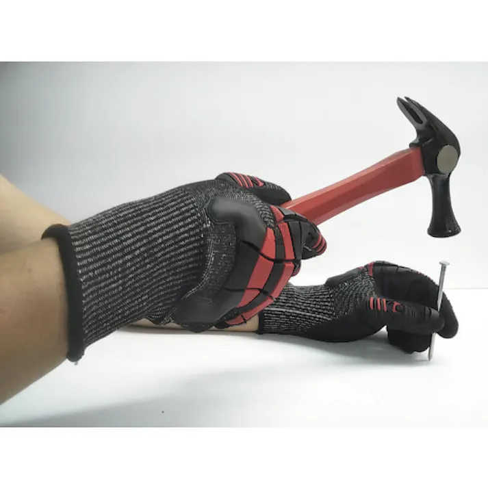 【CAINZ-DASH】富士手袋工業 ナックルアーマーC4 赤 L 9900-R-L【別送品】