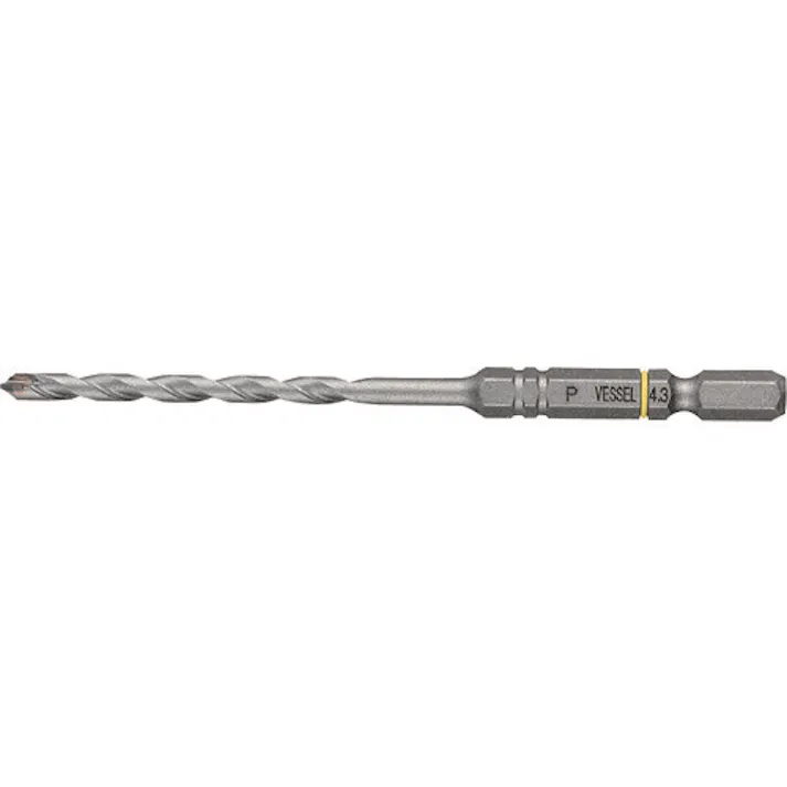 【CAINZ-DASH】ベッセル 磁器タイル用ドリル APD ドリル径:4.3mm 有効長:50mm APD-4.3【別送品】
