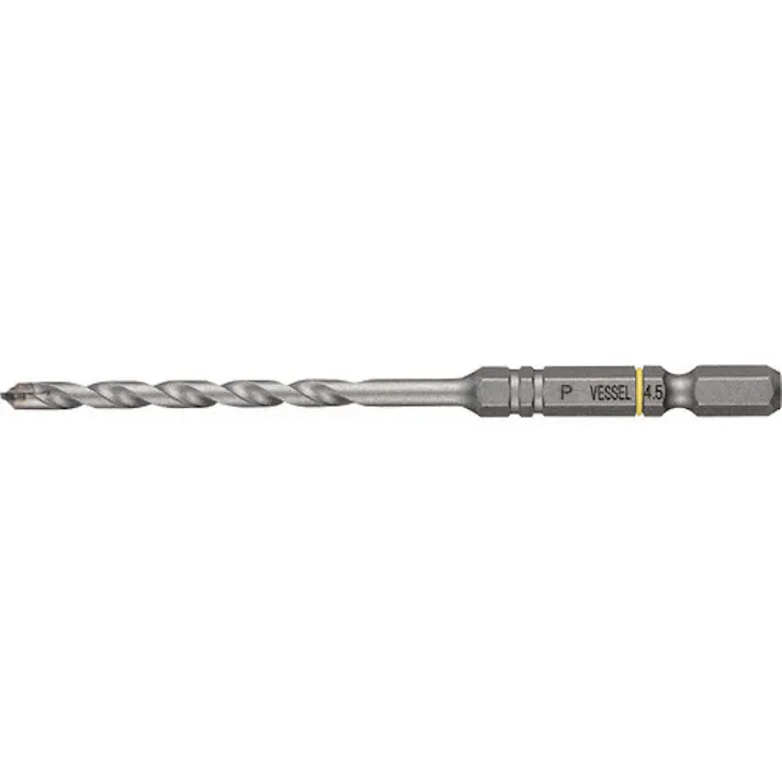 【CAINZ-DASH】ベッセル 磁器タイル用ドリル APD ドリル径:4.5mm 有効長:50mm APD-4.5【別送品】