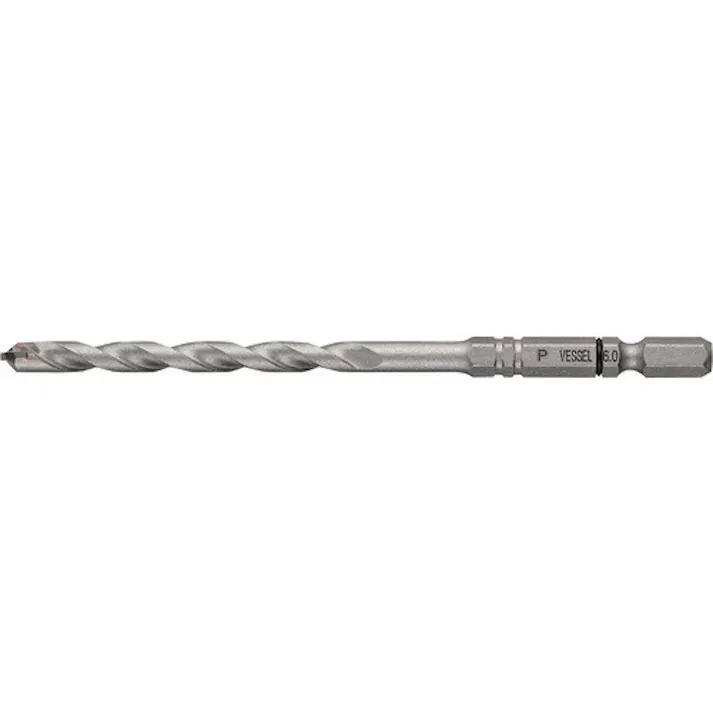 【CAINZ-DASH】ベッセル 磁器タイル用ドリル APD ドリル径:6.0mm 有効長:65mm APD-6.0【別送品】