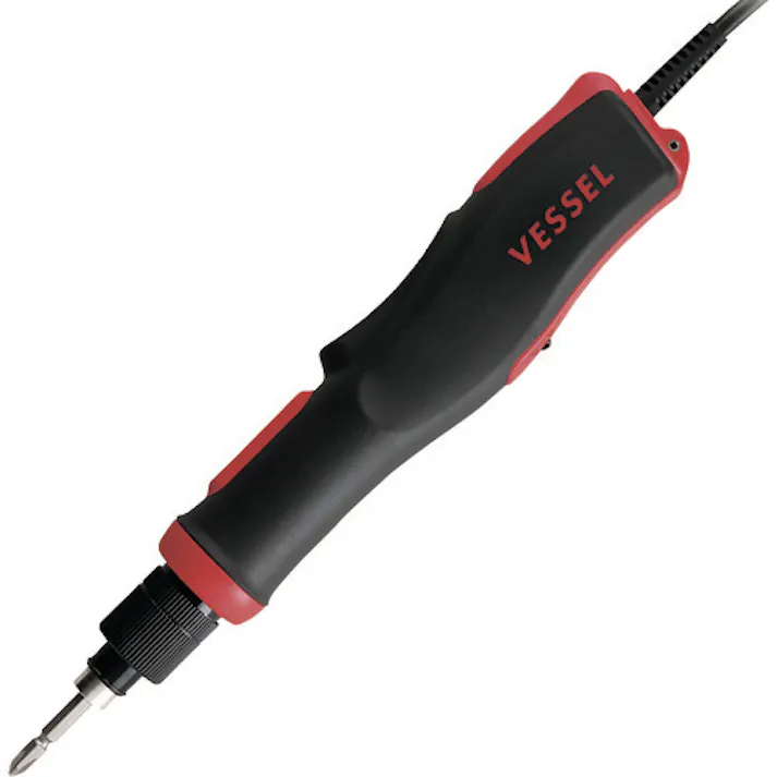 【CAINZ-DASH】ベッセル 電動ドライバー(高速、信号出力付き) VE-5000SSOP レバー式 出力トルク:0.6~2.5N・m VE-5000SSOP【別送品】
