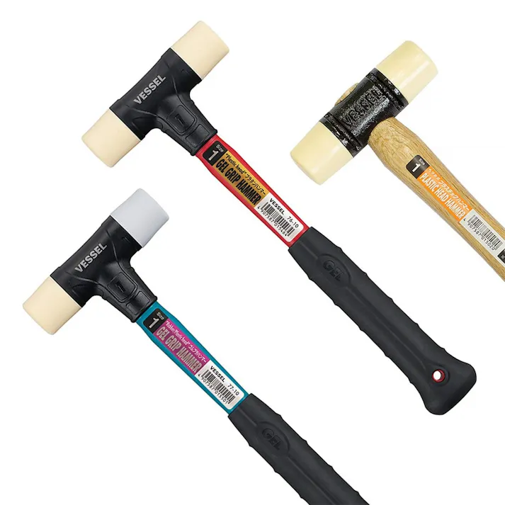 ベッセル VESSEL プラスチックヘッド ハンマー交換用替頭 076110 2個