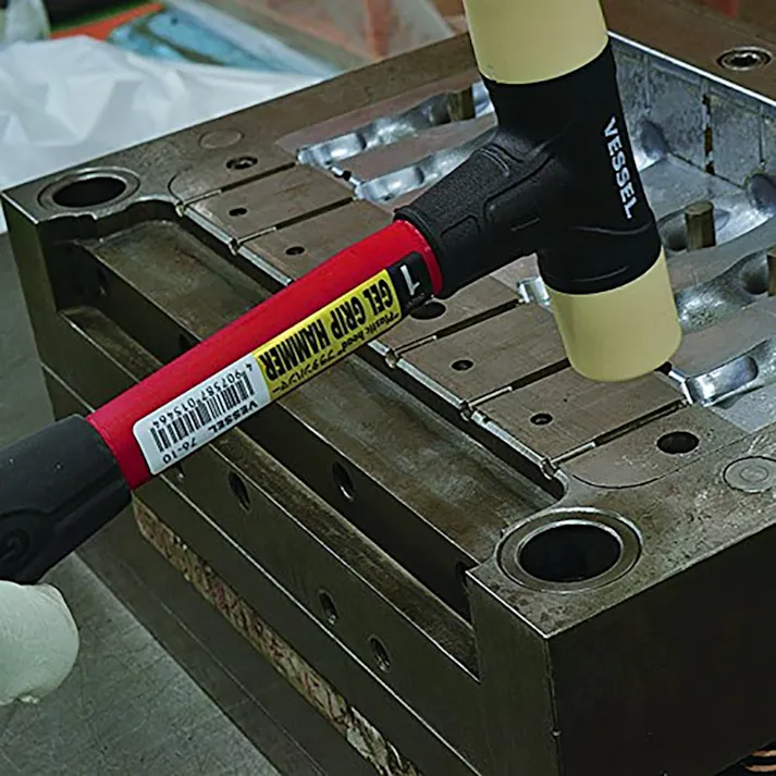 ベッセル VESSEL プラスチックヘッド ハンマー交換用替頭 076110 2個