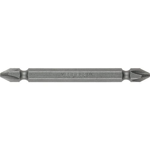 ベッセル 産業用ビット (ダイハード鋼)(両頭ビット) B43 +2×75mm B43275DX 両頭ドライバービット ベッセル 産業用ビット (ダイハード鋼)(両頭ビット) B43 +2×75mm B43275DX 両頭ドライバービット