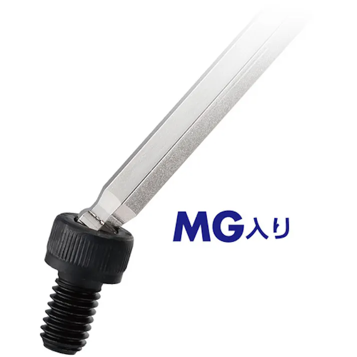 【CAINZ-DASH】ベッセル 六角棒レンチ 本締めボールポイントレンチ短軸仕様(ロングタイプ) 8200BP-L 対辺5 8200BP-L-H5【別送品】