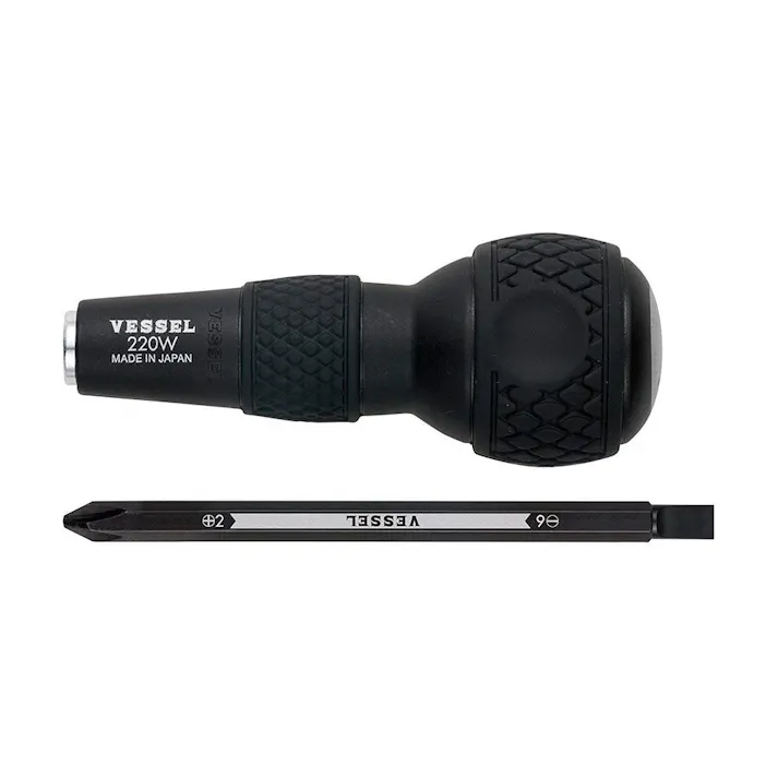 ベッセル VESSEL ボールグリップ差替ドライバー 220W-62