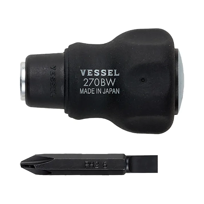 ベッセル VESSEL クッションスタビー 差替ドライバー 270BW-62