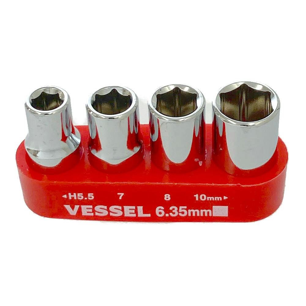 ベッセル VESSEL 交換用ビットセット TD-BS4 | 作業工具・作業用品