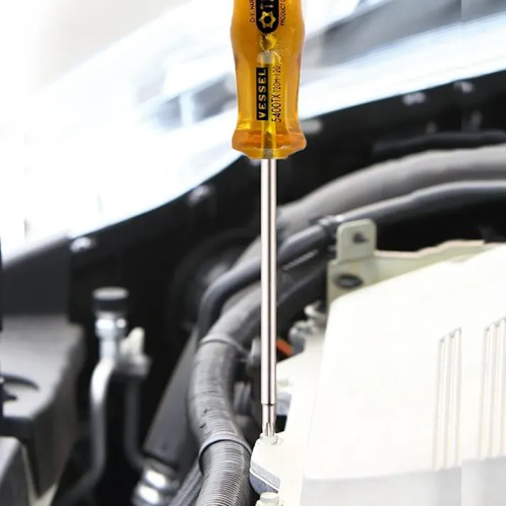 【CAINZ-DASH】ベッセル パワーグリップトルクスドライバー5400TX T6×80 5400TXT6X80【別送品】