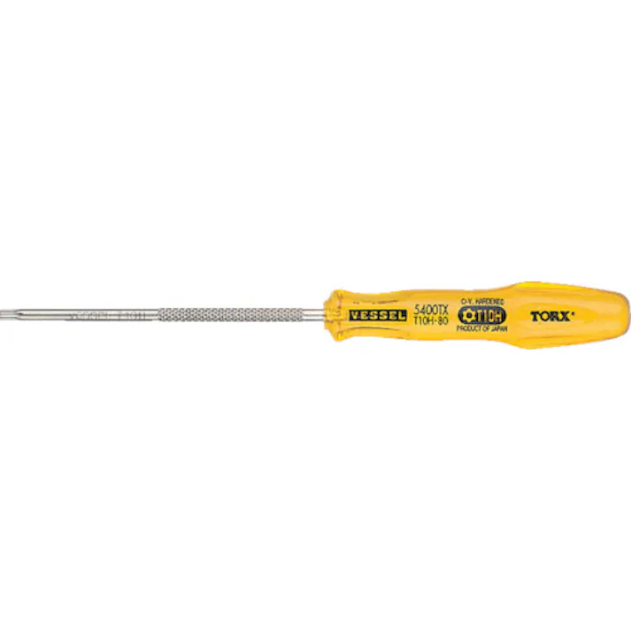 【CAINZ-DASH】ベッセル パワーグリップトルクスドライバー5400TX T27H×120 5400TXT27HX120【別送品】