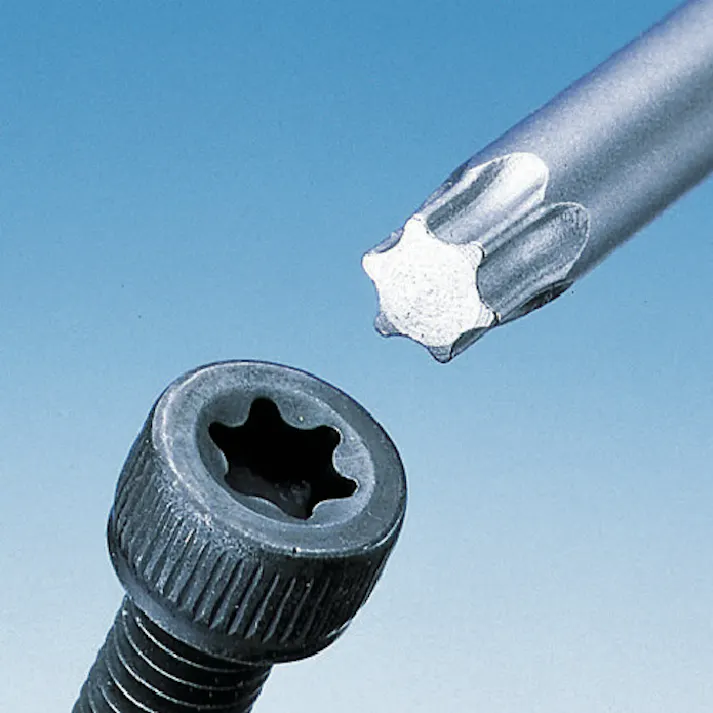 【CAINZ-DASH】ベッセル タンパープルーフ トルクスビット(いじり止め付き) No.N(T10H×100) シャンク径5mm NT10H100【別送品】