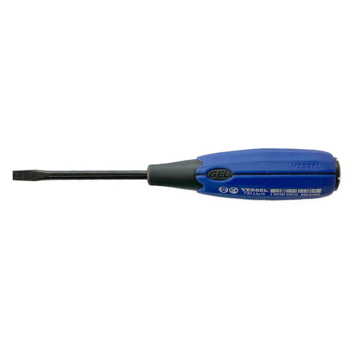 ベッセル VESSEL スーパークッション貫通ドライバー 730 -5.5×75