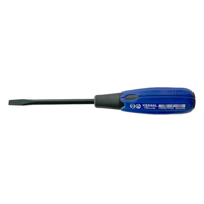 ベッセル VESSEL スーパークッション貫通ドライバー 730 -6×100