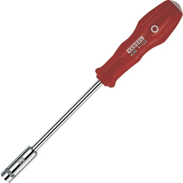 【CAINZ-DASH】ベッセル パワーソケットドライバー4100 対辺9×125 4100-9-125【別送品】