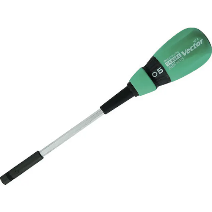 【CAINZ-DASH】ベッセル ベクトルナットドライバーB290NT対辺5X125 B-290NT-H5【別送品】