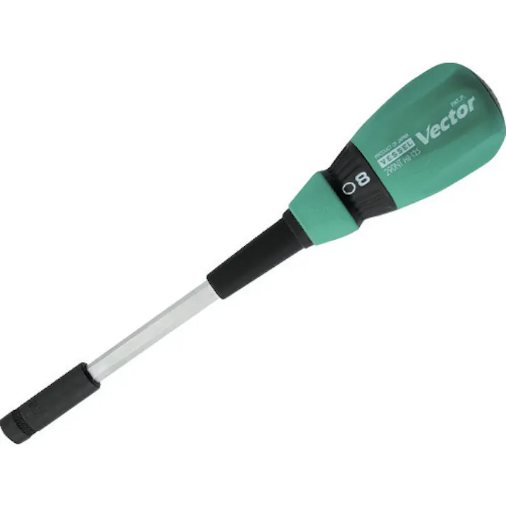 【CAINZ-DASH】ベッセル ベクトルナットドライバーB290NT対辺8X125 B-290NT-H8【別送品】