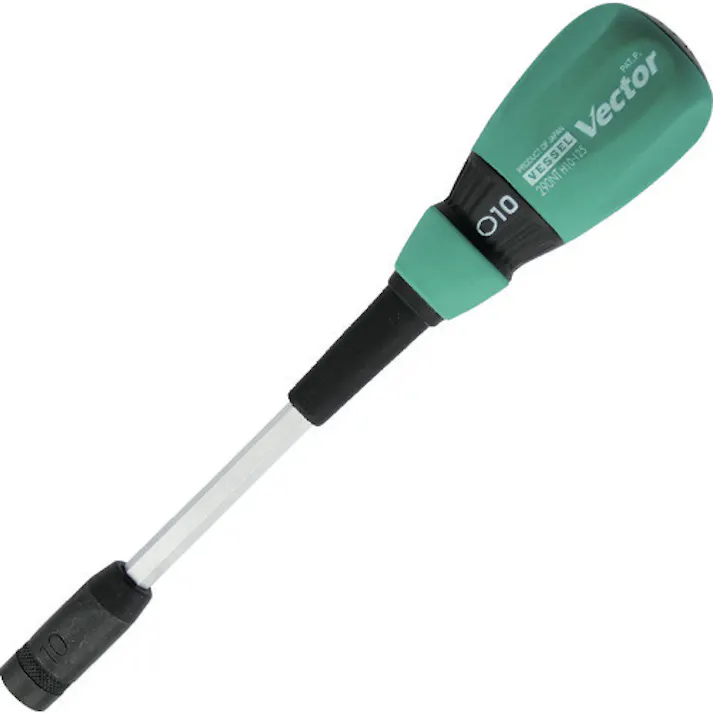 【CAINZ-DASH】ベッセル ベクトルナットドライバーB290NT対辺10X125 B-290NT-H10【別送品】