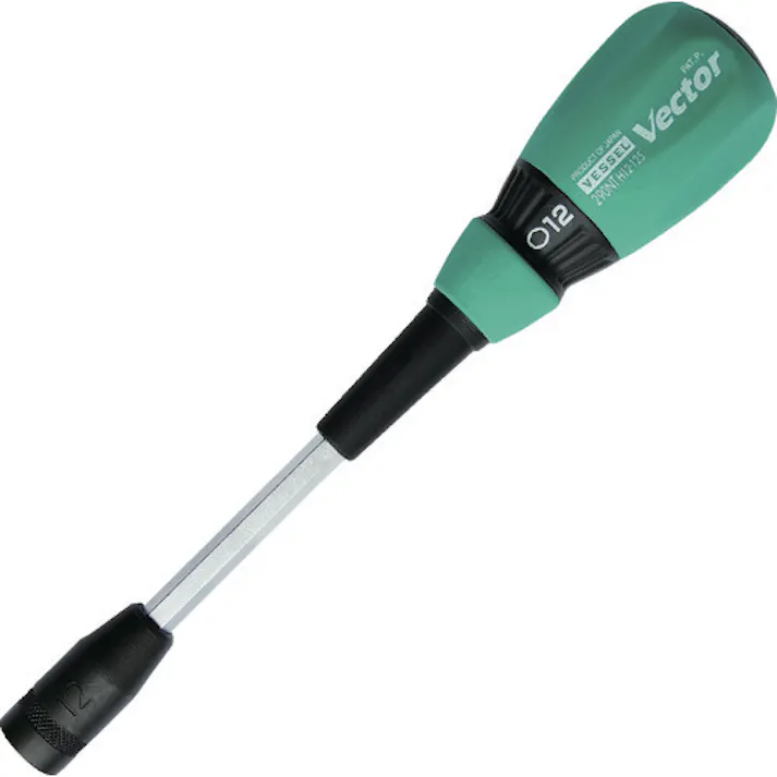 【CAINZ-DASH】ベッセル ベクトルナットドライバーB290NT対辺12X125 B-290NT-H12【別送品】